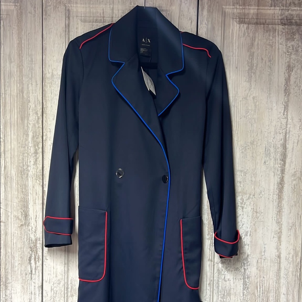 Armani Exchange Trench Coat Size S NWT
